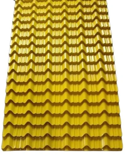 Yellow Tile Profile Roofing Sheet Yellow Tile Profile Roofing Sheet